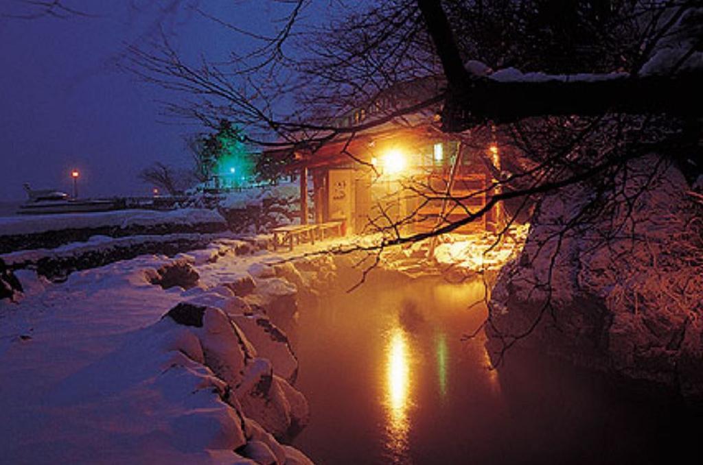 Marukoma Onsen Ryokan Chitose  Buitenkant foto